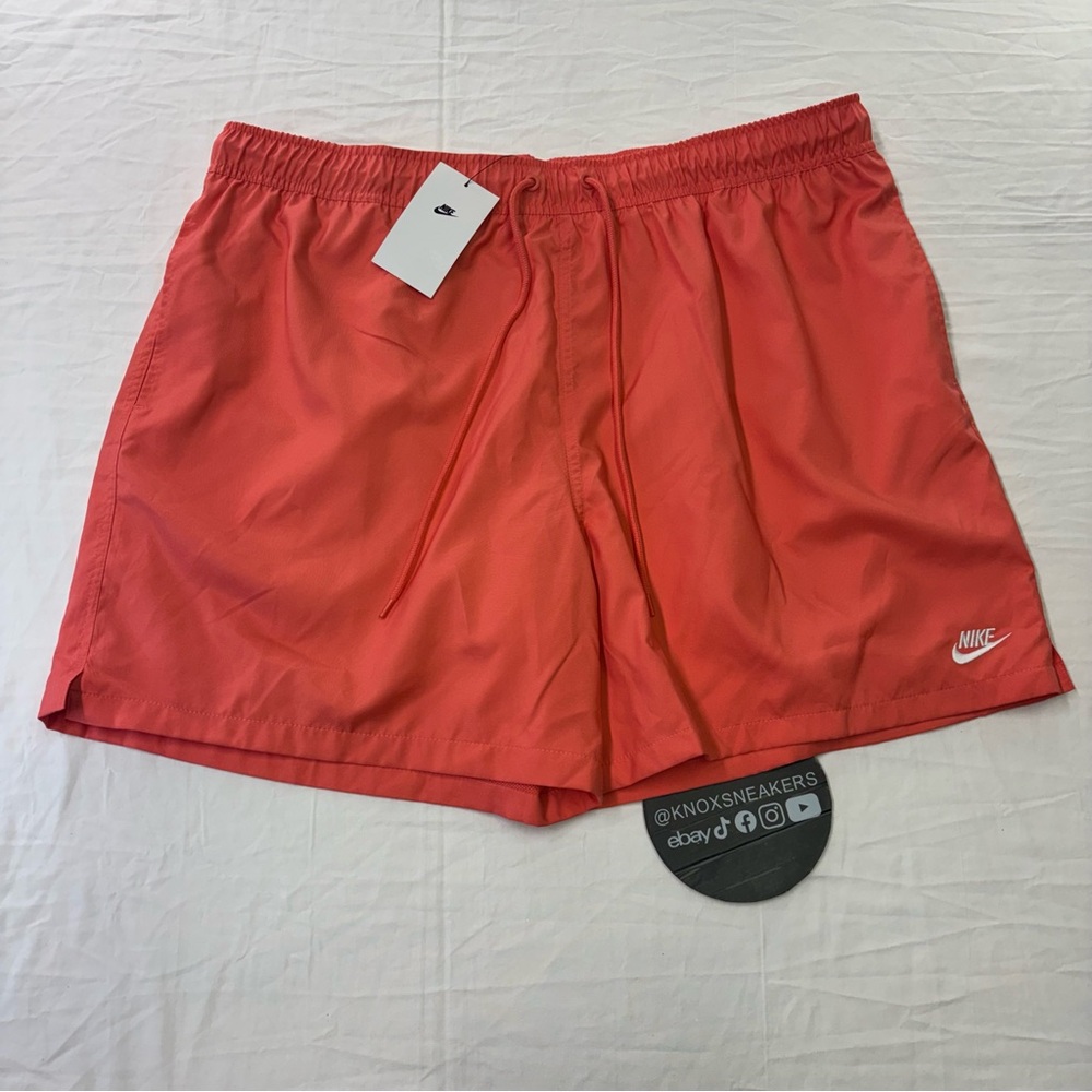Nike Men’s Club Flow Short in Magic Ember Coral FN3307-814 Men’s Size XXL